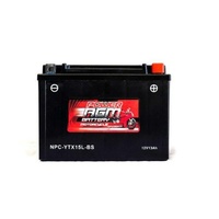 Power AGM 12V 13AH 335CCAs Motorcycle Battery