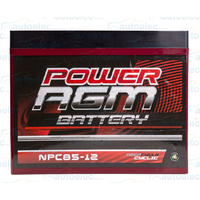 80Ah Amp Hour Battery Agm Sla 12 Volt 12V Deep Cycle Dual Fridge Solar 85Ah New