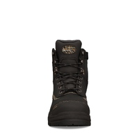 Oliver AT 55 Series 150mm Black Zip Sided Boot AU/UK 4 (US 5)