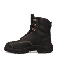 Oliver AT 55 Series 150mm Black Lace Up Met Boot AU/UK 4 (US 5)