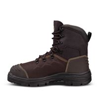 Oliver AT 65 Series 150mm Brown Lace-up Boot – Caustic and 100% Waterproof AU/UK 4 (US 5)