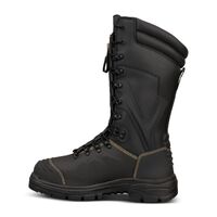 Oliver AT 65 Series 350mm Black Laced In Zip Mining Boot - Waterproof AU/UK 4 (US 5)