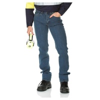 WORKIT Classic Fit Stonewash Rigid Denim Jeans 117ST