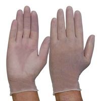 Disposable Vinyl Powdered Gloves 10 Pack