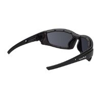 Rocket motorcycle sunglasses rs404Matt Black Frame/Smoke Lens