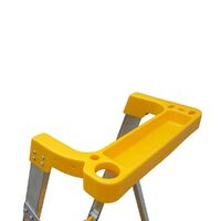 Gorilla Ladders Platform ladder 3 Step (0.85m) Pro-Lite Aluminium 150kg Industrial  PL003-PRO