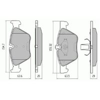 RDA Front Extreme Disc Brake Pads for BMW 3 Series E91 325 2.5 SPORT 2006-ON