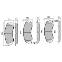 RDA Front Extreme Disc Brake Pads for Hyundai iLoad 10/2007-Onwards