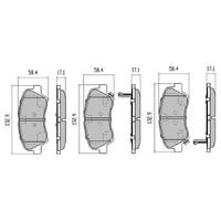 RDA Front Extreme Disc Brake Pads for Kia Optima 2.4L TF Si 2011-ON
