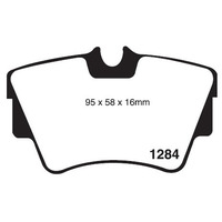 Rear Extreme Disc Brake Pads for Volkswagen Transporter 2.8L 6/96-3/2003 Type1