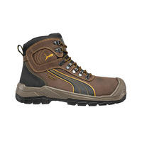 Puma Safety Men's Sierra Nevada Zip Boots Colour Brown Size AU/UK 6 (US 7)