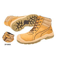 Puma Safety Unisex Tornado Boots Colour Wheat Size AU/UK 3 (US 4)
