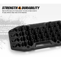BUNKER INDUST Recovery Tracks Sand Track Black 15T 4WD Car Accessories 4x4