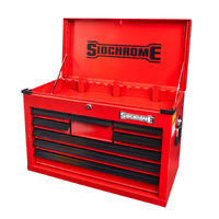Sidchrome 204 Piece 13 Drawer  Hyper Colour Series Tool Kit (Red) SCMT10160HR