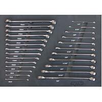 SP Tools 307 Piece 15 Drawer Custom Tool Kit - Black Metric/SAE SP50105X