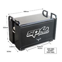 SP Tools 250 Piece Metric/SAE Black 7 Drawer Tool Kit SP50118X