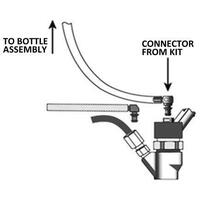 Fuel return flow kit injector test common rail diesel