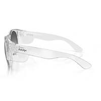 SafeStyle Cruisers Clear Frame Tinted Lens Safety Glasses