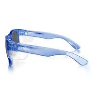 SafeStyle Fusions Blue FRAME POLARISED Lens Safety Glasses