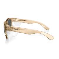 SafeStyle Fusions Champagne Frame Polarised Lens Safety Glasses