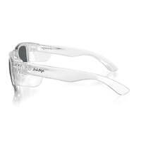 SafeStyle Fusions Clear Frame Polarised Lens Safety Glasses