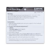 Fever scan strip