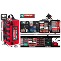 Survival family first aid kit plus