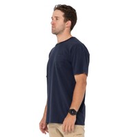 Elbow Grease Short Sleeve Tee Colour Navy Blue Size M