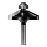 Carbitool 65deg Chamfering Router Bit 1/4 Shank T 8165B