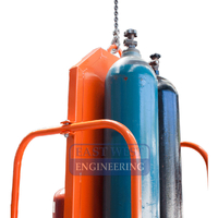 East West Engineering Gas Cylinder Trolley 4 Cylindars WLL 250kg TGC4