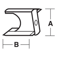 Carbitool 22.2mm Mortise Cutter Suit Portacable Unf TLM 16 UNF