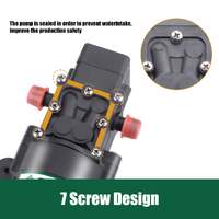 Topland 12v portable diaphragm water pump with safety accessories pressure self priming