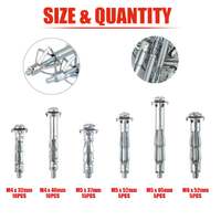 Topex 41 pieces hollow wall anchor fixing setting tool kit