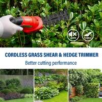 Topex 4v 2in1 cordless grass hedge  trimmer grass shears cutter garden tool