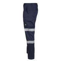 Unit Mens Pants Strike Reflective 28 Navy