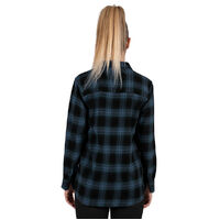 Unit Ladies Shirt Flannel Fraser 10/S Blue