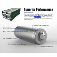 ATEMPOWER 100Ah 12V Lithium Battery LiFePO4 Deep Cycle Rechargeable Marine 4WD Replace AGM