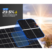 ATEM POWER 12V 120W Solar Panel Kit Mono Generator Caravan Camping Power Battery Charging