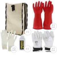 Insulated Glove Kit Class 0 Size 08 1000V - Volt Safety