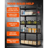 Sharptoo Warehouse Shelving Garage Shelves Storage Rack Pallet Racking 1.8*1.2m