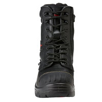 KingGee Mens Phoenix 8Z Side Zip Boot Size AU/UK 7 (US 8) Colour Black