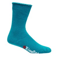 KingGee Womens Bamboo Work Sock 3 pack Colour Purple/Teal/Pink Size 3-8