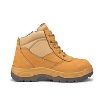 CRISSON AK050 Zipper Sided Low Padded Collar Boot Size AU/UK 3 (US 4) Colour Wheat