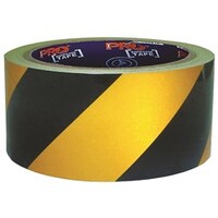 Proch Yellow/Black Barricade Tape 100m X 75mm YB10075