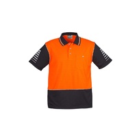 Syzmik Mens Hi Vis Zone Polo Yellow/Black Small