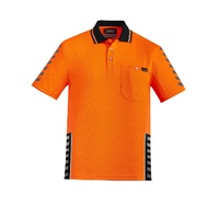Syzmik Mens Komodo Polo Yellow/Black XXS