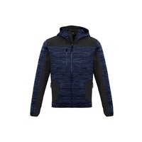 Syzmik Unisex Streetworx Reinforced Knit Hoodie Grey/Black XXS