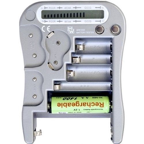 Afwijken detectie spel MW Universal LCD Display Battery Tester for CR2 CR123 AAA AAÂ C And DÂ Batteries | tools.com Afwijken detectie spel MW Universal LCD Display Battery Tester for CR2 CR123 AAA AAÂ C And DÂ Batteries | tools.com