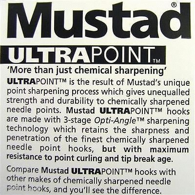 Mustad Demon Circle Hooks Size 7/0 Qty 5 - 39951npbln Chemically