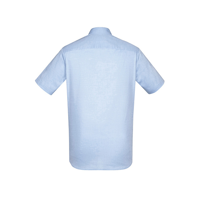 Camden Mens Short Sleeve Shirt Blue XSmall
